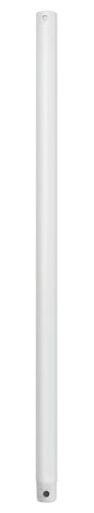 24" Downrod - Matte White