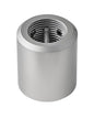 Downrod Coupler - Satin Steel