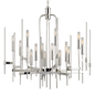 Bari Chandelier with Polished Nickel Finish