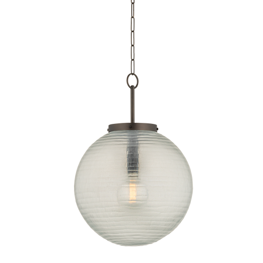 FALLS MILLS Pendant with Distressed Bronze Finish