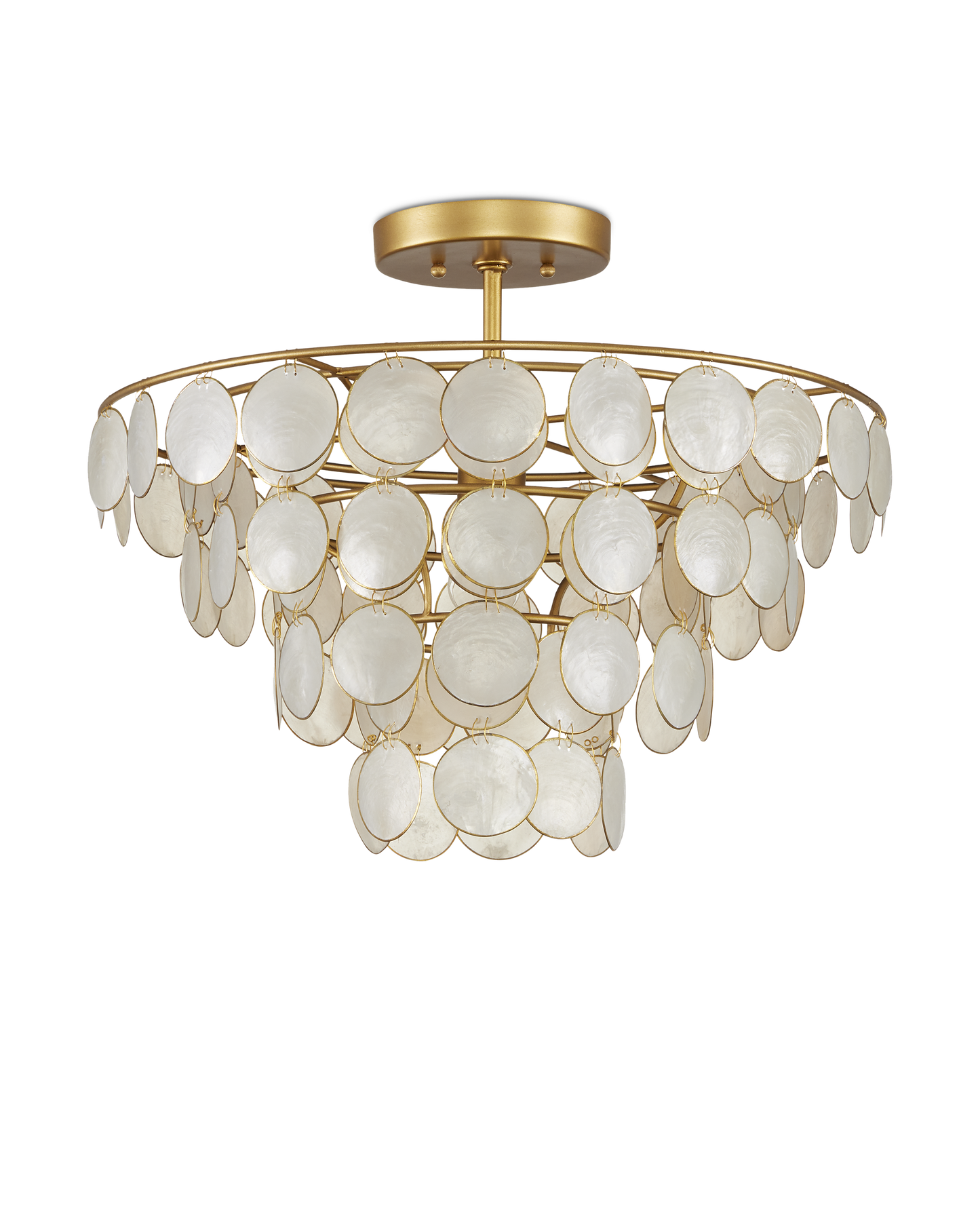 Bon Vivant Small Semi-Flush Mount