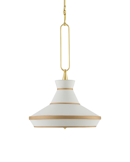 Perth Gold & White Pendant
