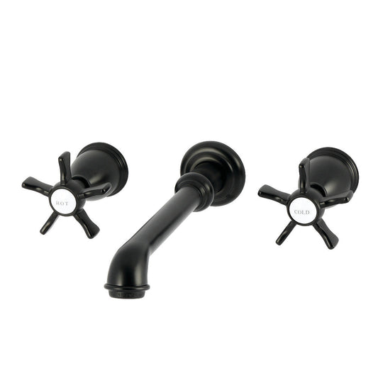 Hamilton Wall-Mount Bathroom Faucet in Matte Black