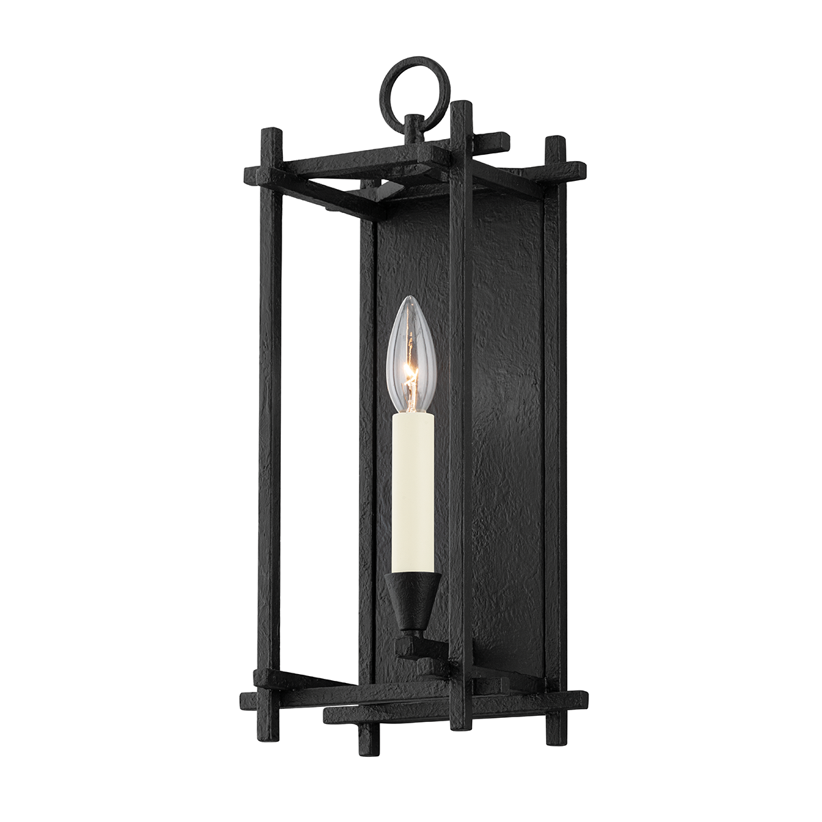 Huck Wall Sconce with BLACK IRON Finish