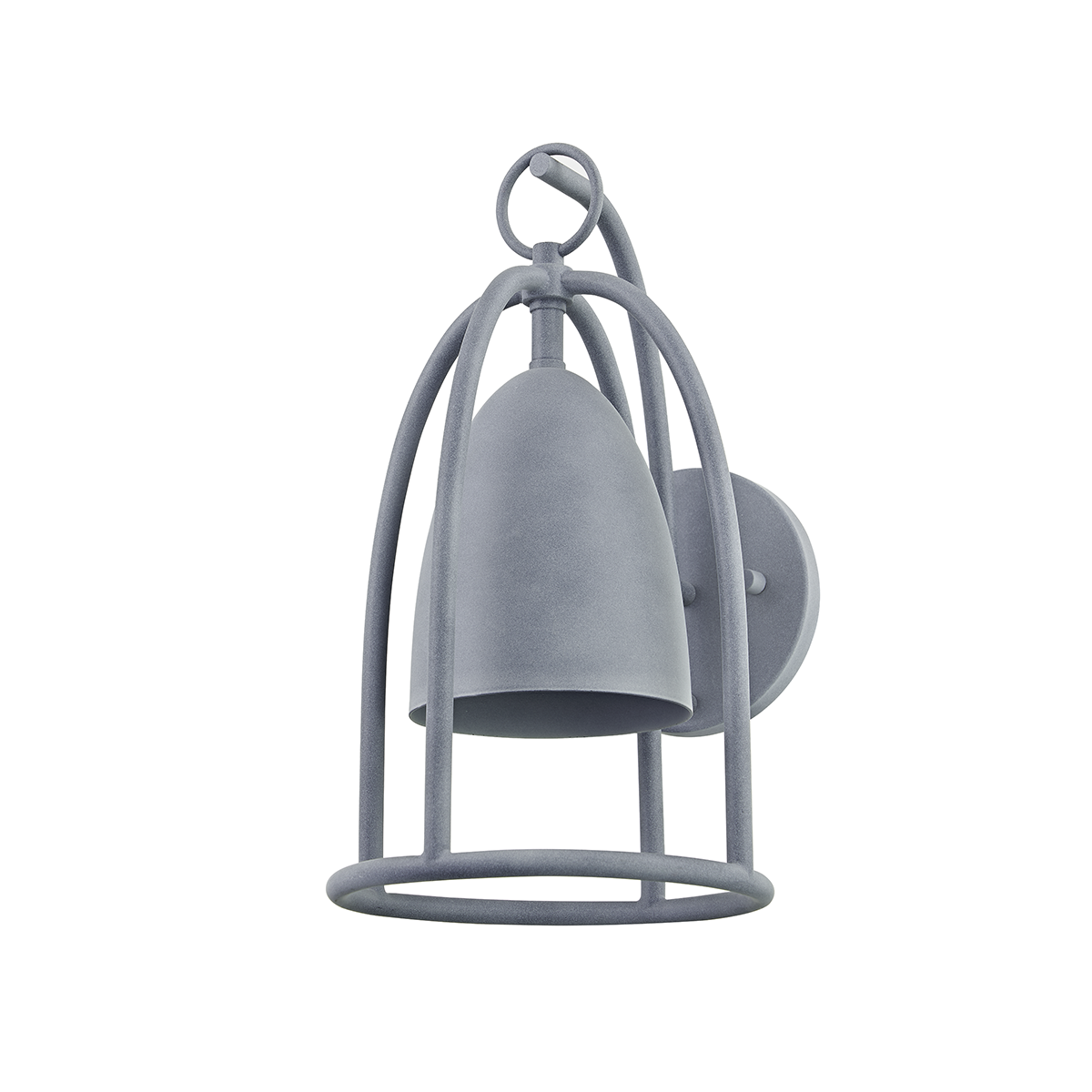Wisteria Wall Sconce with WEATHERED ZINC Finish