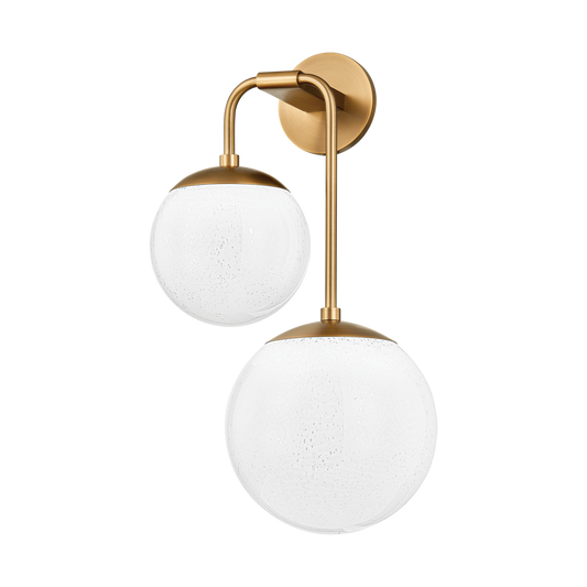 Brogan Wall Sconce with PATINA BRASS Finish