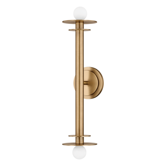 Arley Wall Sconce with PATINA BRASS Finish