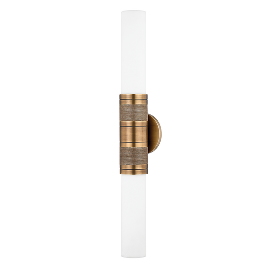 LIAM Wall Sconce with PATINA BRASS Finish