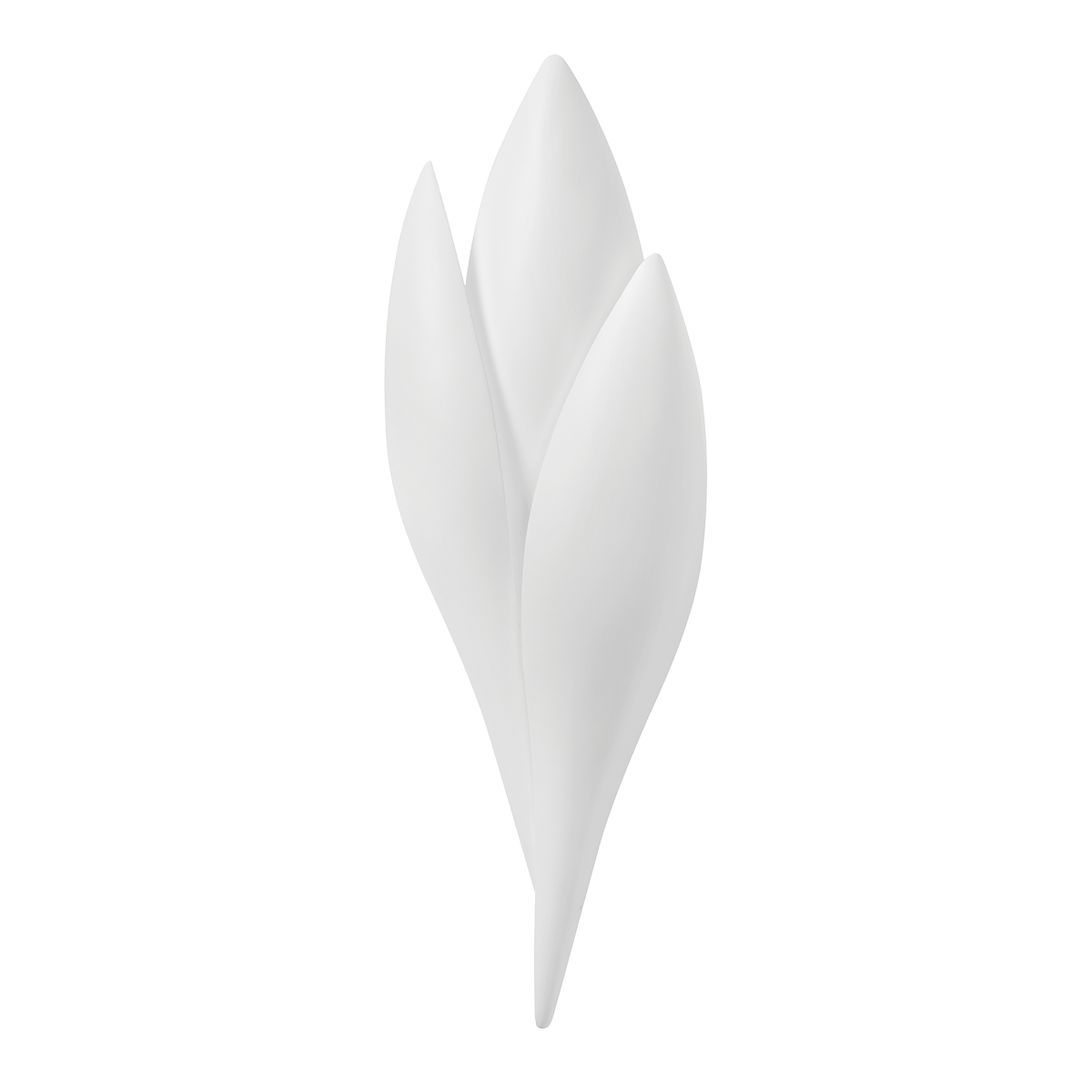 ROSE Wall Sconce with GESSO WHITE Finish