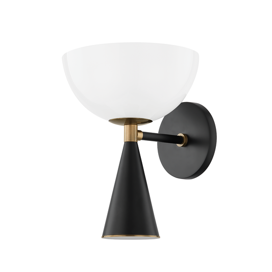 PAYSON Wall Sconce with PATINA BRASS Finish