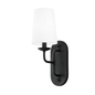 Moe Wall Sconce with BLACK IRON Finish
