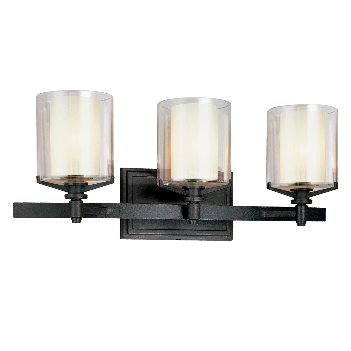 Arcadia Wall Sconce with TEXTURED IRON Finish