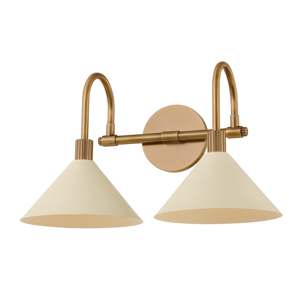 JOVANI Bath And Vanity with PATINA BRASS AND SOFT SAND Finish