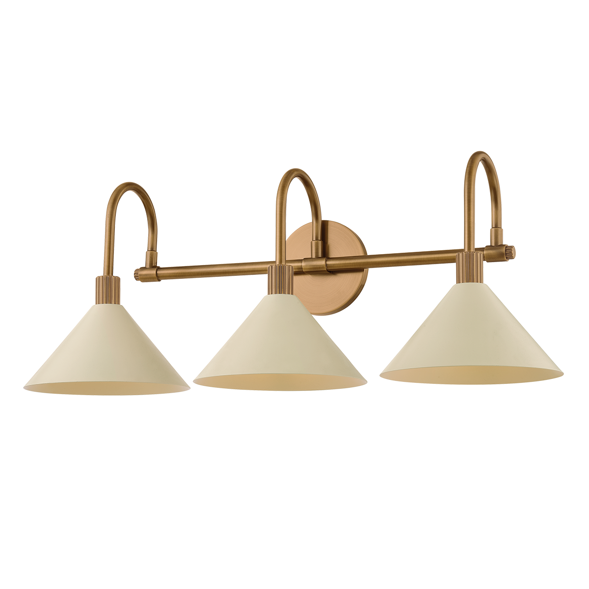 JOVANI Bath And Vanity with PATINA BRASS AND SOFT SAND Finish