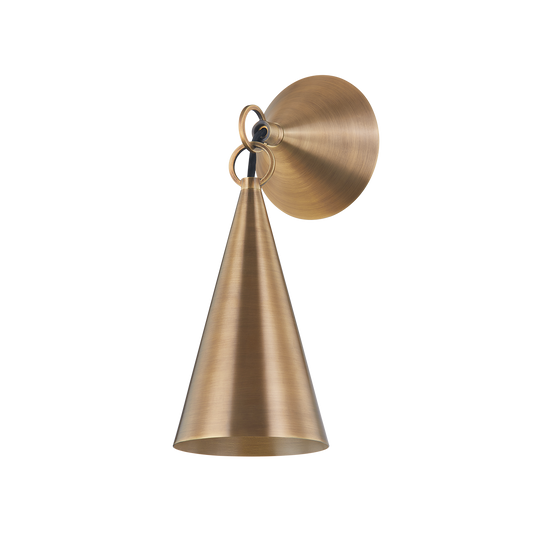 MIDVALE Wall Sconce with PATINA BRASS Finish