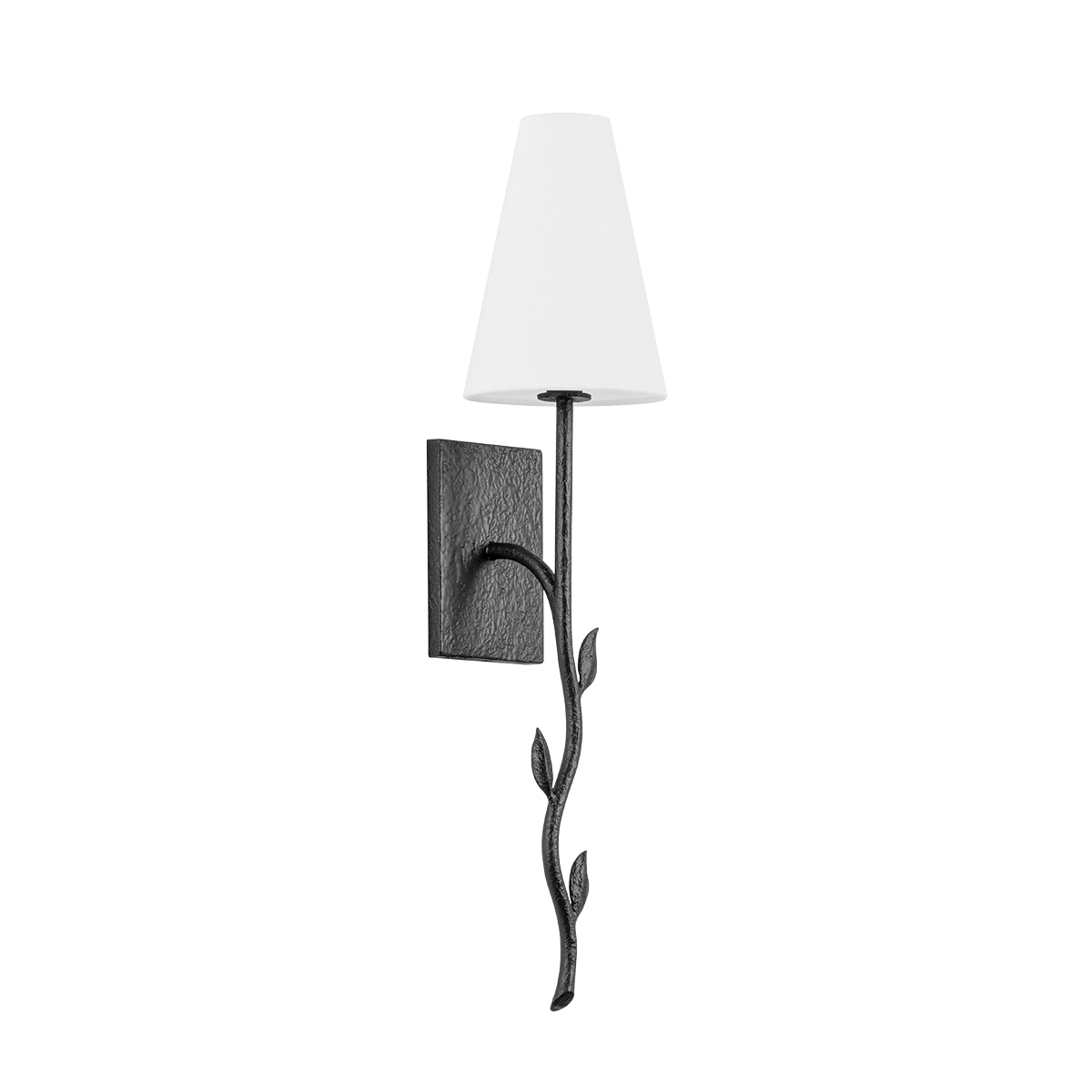 ELWYN Wall Sconce with BLACK IRON Finish