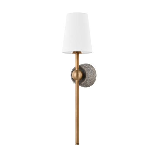 LOS VILOS Wall Sconce with PATINA BRASS Finish