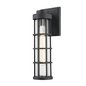 Mesa Wall Sconce with TEXTURED BLACK Finish
