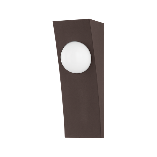 VICTOR Exterior Wall Sconce with TEXTURED BRONZE Finish