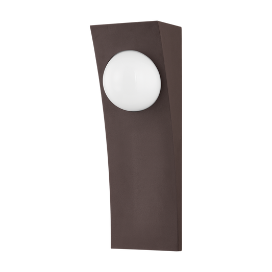 VICTOR Exterior Wall Sconce with TEXTURED BRONZE Finish