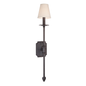 La Brea Wall Sconce with TEXTURED IRON Finish