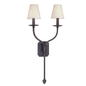 La Brea Wall Sconce with TEXTURED IRON Finish