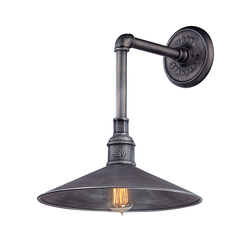 Toledo Wall Sconce with OLD SILVER Finish