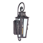 Parisian Square Wall Sconce with AGED PEWTER Finish