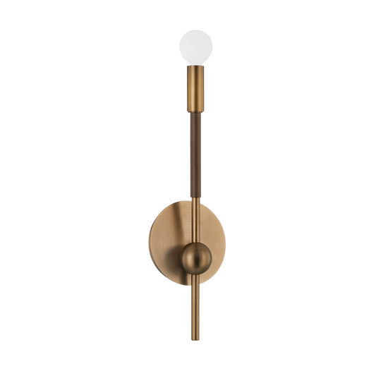 Obie Wall Sconce with Patina Brass/Bronze Finish