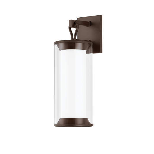CANNES Exterior Wall Sconce with Bronze Finish