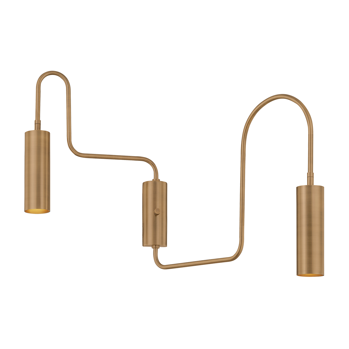 LARK Wall Sconce with PATINA BRASS Finish