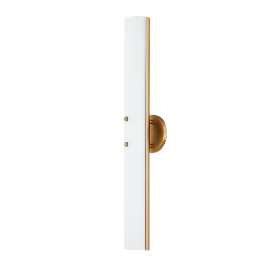 TITUS Wall Sconce with PATINA BRASS Finish