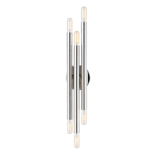 ORLAND Sconce with POLISHED NICKEL Finish