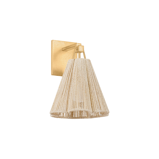 Sonoma Wall Sconce with Vintage Gold Leaf Finish