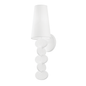Ellios Wall Sconce with GESSO WHITE Finish