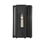 Leor Wall Sconce with TEXTURED BLACK Finish