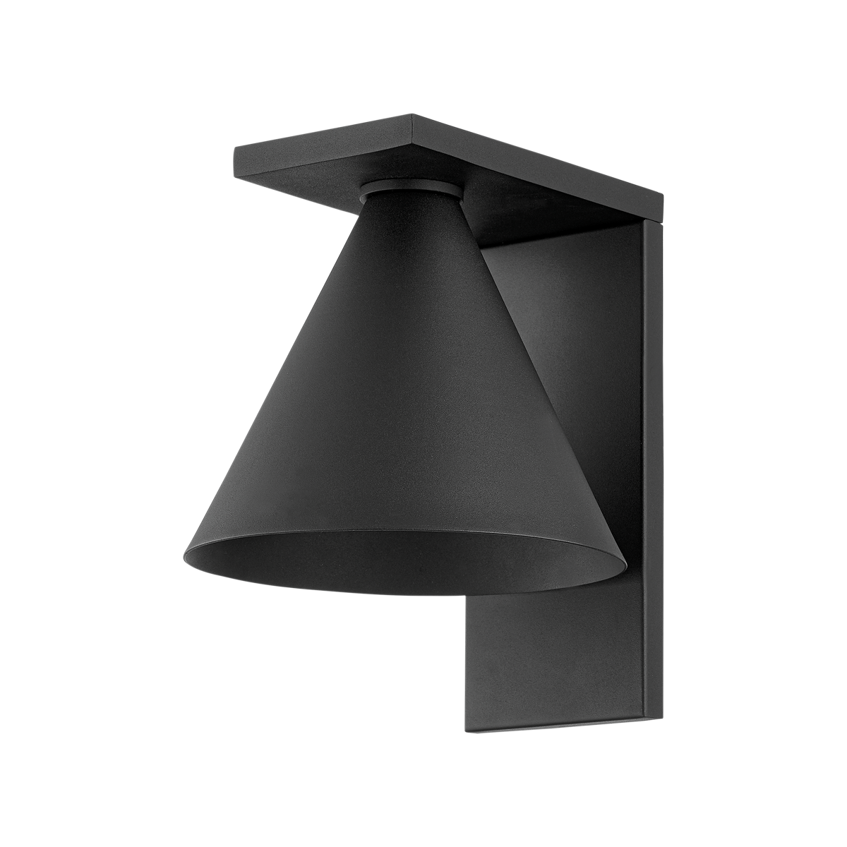 SEAN Exterior Wall Sconce with TEXTURED BLACK Finish