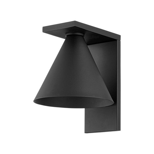 SEAN Exterior Wall Sconce with TEXTURED BLACK Finish