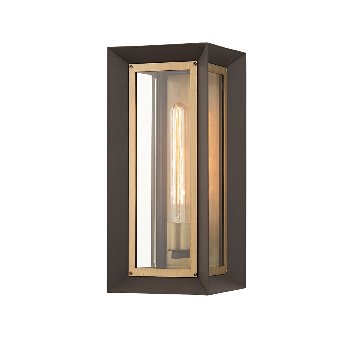 Lowry Wall Sconce with TEXTURED BRONZE/PATINA BRASS Finish
