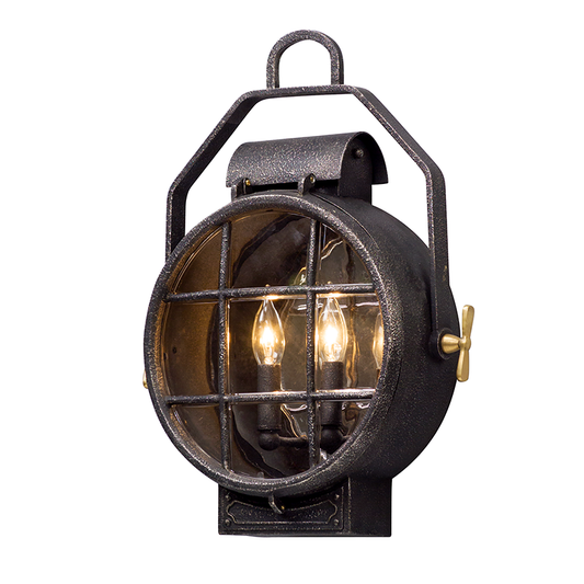 Point Lookout Wall Sconce with AGED PEWTER Finish