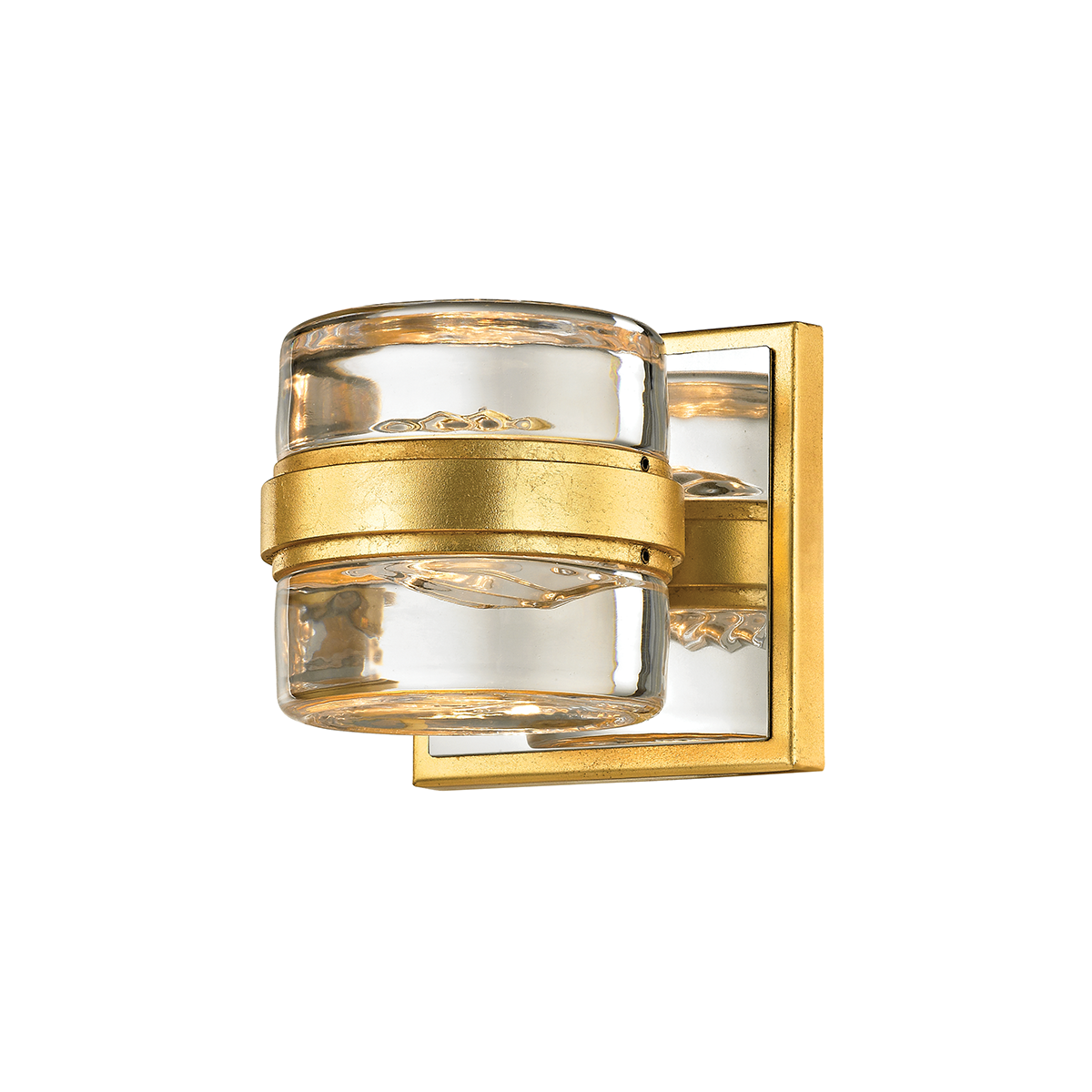 Splash Bath and Vanity with Gold Leaf Finish