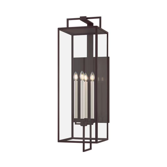 BECKHAM Wall Sconce with TEXTURED BRONZE Finish