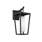 Mission Beach Wall Sconce with TEXTURED BLACK Finish