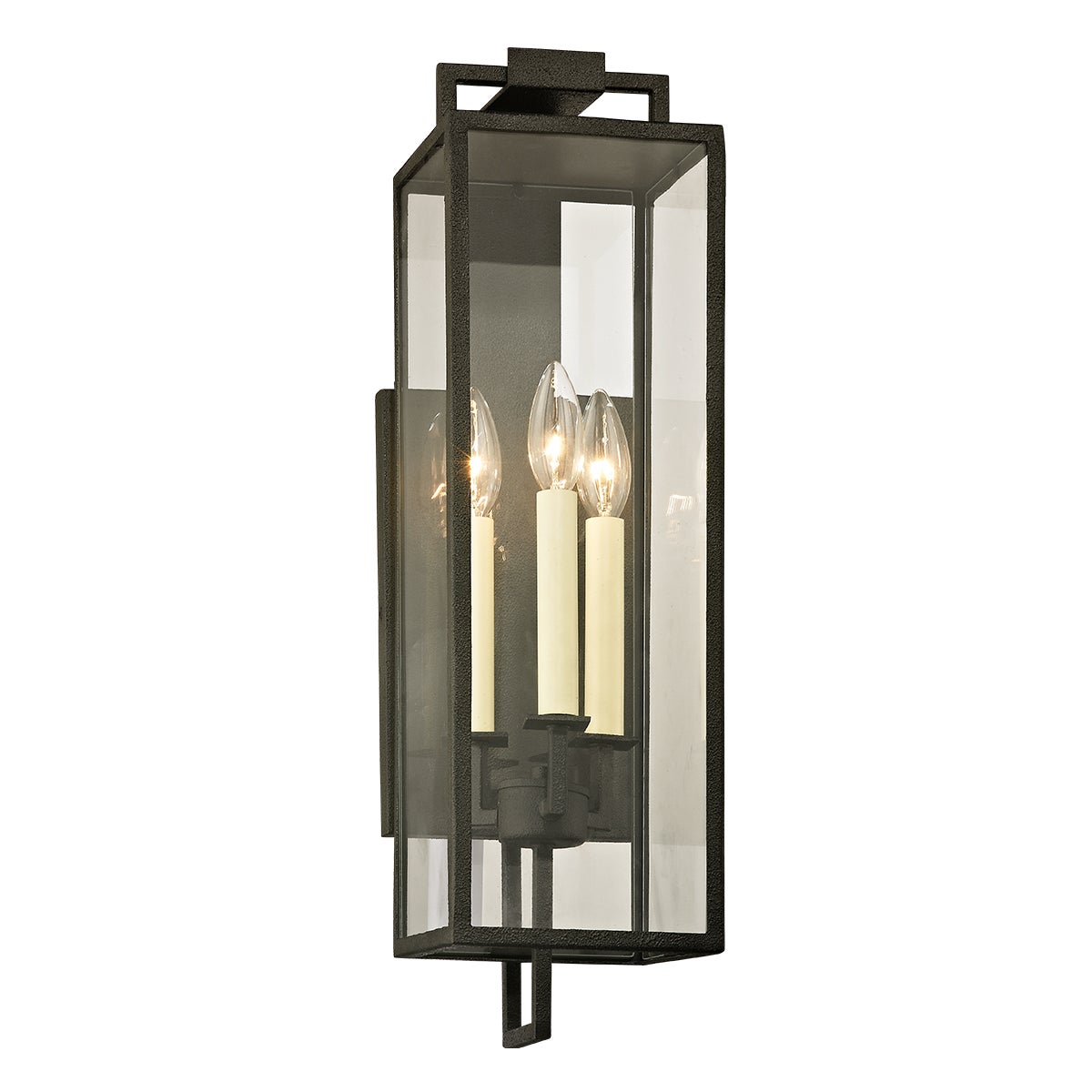 Beckham Wall Sconce with FORGED IRON Finish
