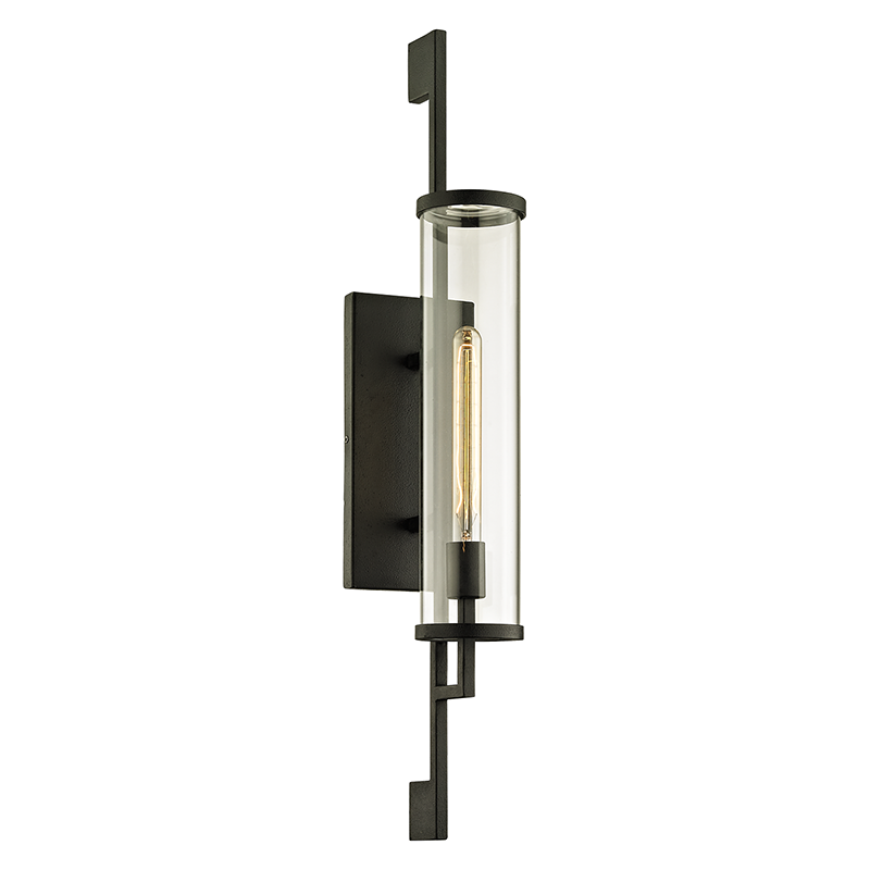 Park Slope Wall Sconce with FORGED IRON Finish