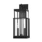 Longport Wall Sconce with TEXTURED BLACK Finish