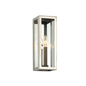 Morgan Wall Sconce with BRONZE WITH POLISHED STAINLESS Finish