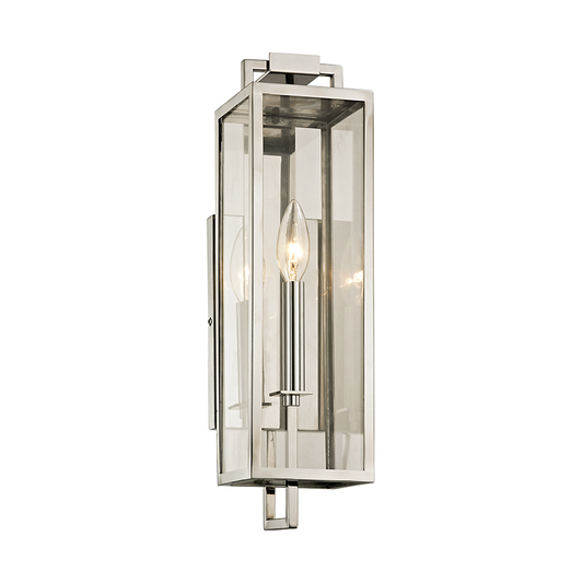 Beckham Wall Sconce with Stainless Steel Finish