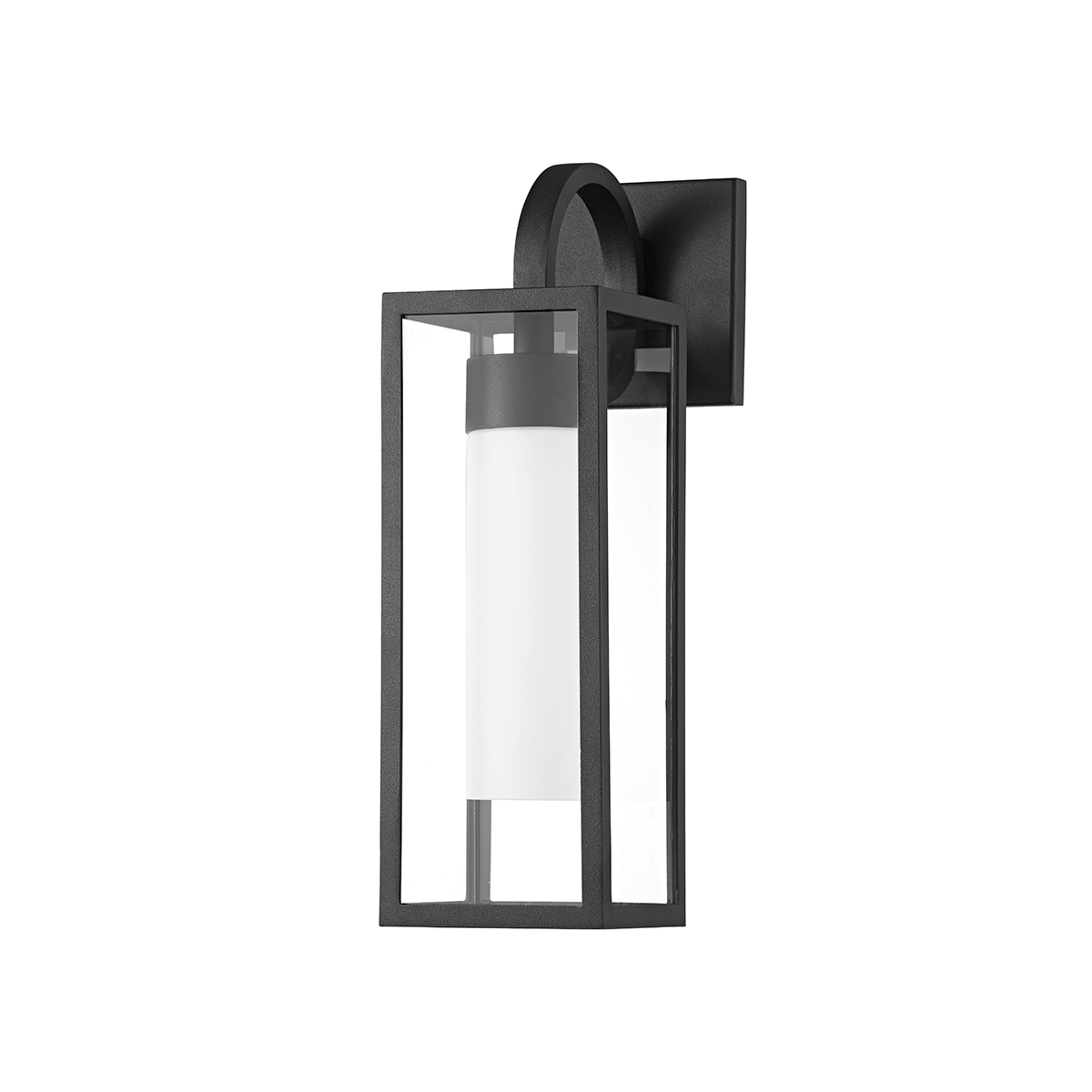 Pax Wall Sconce with TEXTURED BLACK Finish