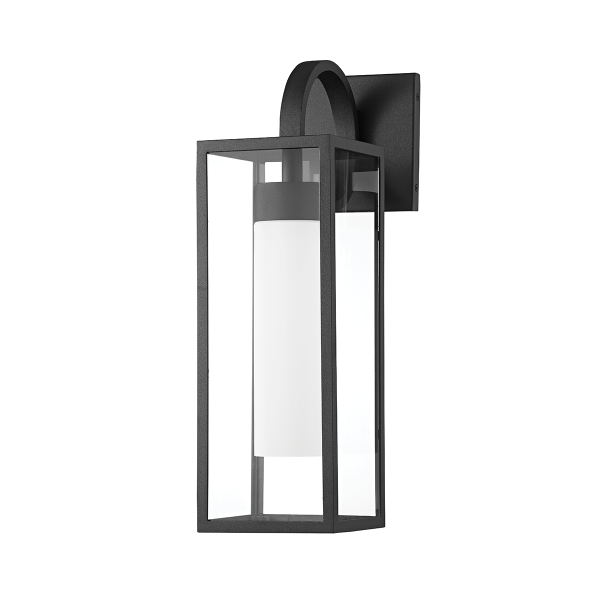 Pax Wall Sconce with TEXTURED BLACK Finish